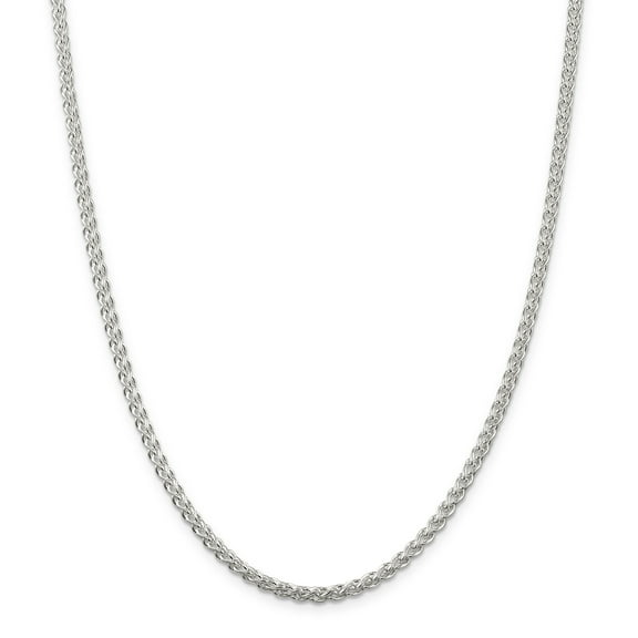 Primal Silver Sterling Silver 3mm Round Spiga Chain
