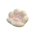 thumbnail image 1 of Cat Paw Pillow Seat Cushion Stuffed Plush Sofa Indoor Mattress Lazy Waist Support Winter Chair Pad for Office Home Decor White, 1 of 10