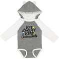 thumbnail image 3 of Inktastic Love Doesnt Count Chromosomes with Yellow and Blue Ribbon Boys or Girls Long Sleeve Baby Bodysuit, 3 of 5