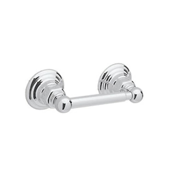 Rohl Italian Bath Single Spring Loaded Toilet Paper Holder In Polished Chrome