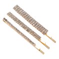 thumbnail image 1 of 3 pinzas para el pelo elegantes con diamantes de imitación para mujer, horquillas creativas, accesorio elegante para el cabello, 1 of 7