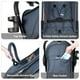 thumbnail image 4 of Beberoad Love R2 Small Travel Stroller Compact Stroller Foldable Lightweight Baby Stroller for Airplane, Infant Toddler Stroller with Adjustable Backrest, Cup Holder and Waterproof Canopy, Denim Blue, 4 of 5