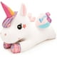 thumbnail image 1 of Unicornio HUOGUO de peluche con cuerno de arcoíris para niñas, 1 of 4