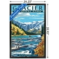 thumbnail image 3 of Lantern Press - Glacier National Park, Avalanche Lake Wall Poster, 22.375" x 34" Framed, 3 of 5