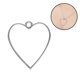 thumbnail image 2 of Colgante Marco de prensa Forma geométrica de estrella Con espalda abierta Bisel Collar Joyería Accesorio de bricolaje, Plata 15 Piezas Sweethay HA000861-04B, 2 of 6