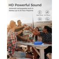 thumbnail image 4 of Haut-parleur Bluetooth Puissant, IPX7 Étanche-Bleu, 4 of 5