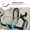 thumbnail image 2 of OUNONA Bike Storage Rack Metal Wall Mounted Holder for Garage Home Display Assorted Color 17.7" .7"x4.7", 2 of 8