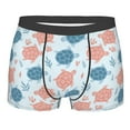 thumbnail image 4 of Goofa Sea Turtle Printed Men's Boxer Briefs Underwear, Moisture-Wicking Underwear, Trunk,Soft and Breathable Cotton Underwear-Medium, 4 of 9
