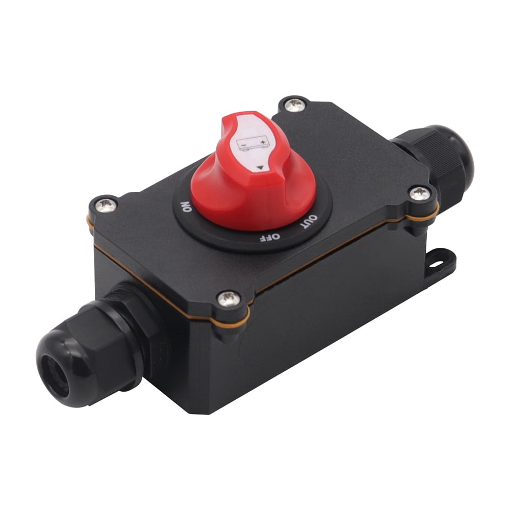 150A Waterproof Battery Disconnect Switch Cut Off Power Switch For Car Truck ATV