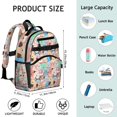 thumbnail image 6 of Cartoon Dog Backpack for School,Cute School Bag,Schoolbag with Adjustable Shoulder Straps & Padded Back,15.25"x11.5"x5.25", 6 of 6