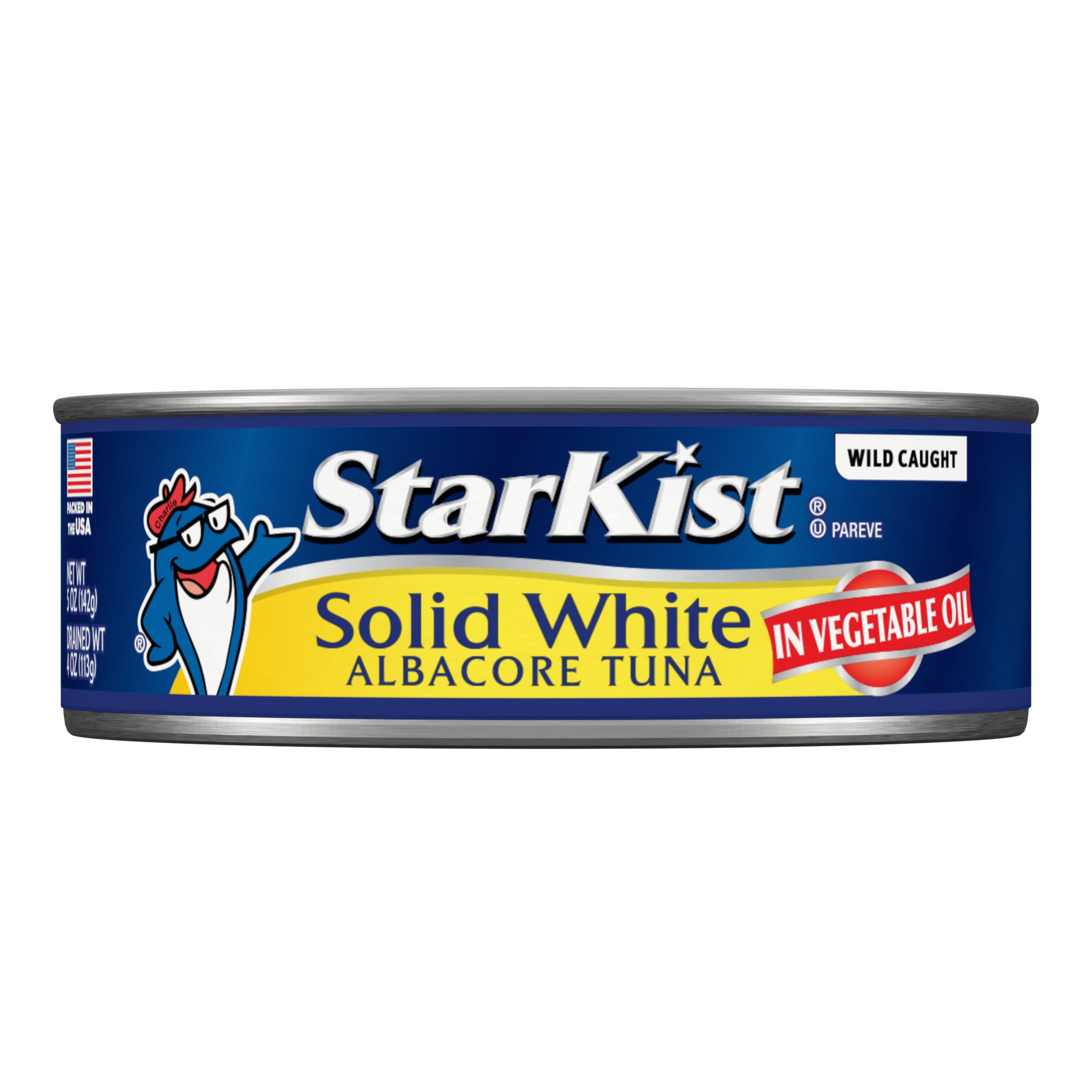 (24 pack) Starkist Solid White Albacore Tuna In Oil, 5 oz Can