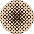 thumbnail image 1 of Ahgly Company Machine Washable Indoor Round Transitional Golden Blonde Gold Area Rugs, 7' Round, 1 of 7