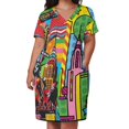 thumbnail image 3 of Addicted to New York Vestido Suelto con Bolsillos Vestido De Verano Para Mujer 2025 Vestidos Sueltos Elegantes Para Mujer, 3 of 7