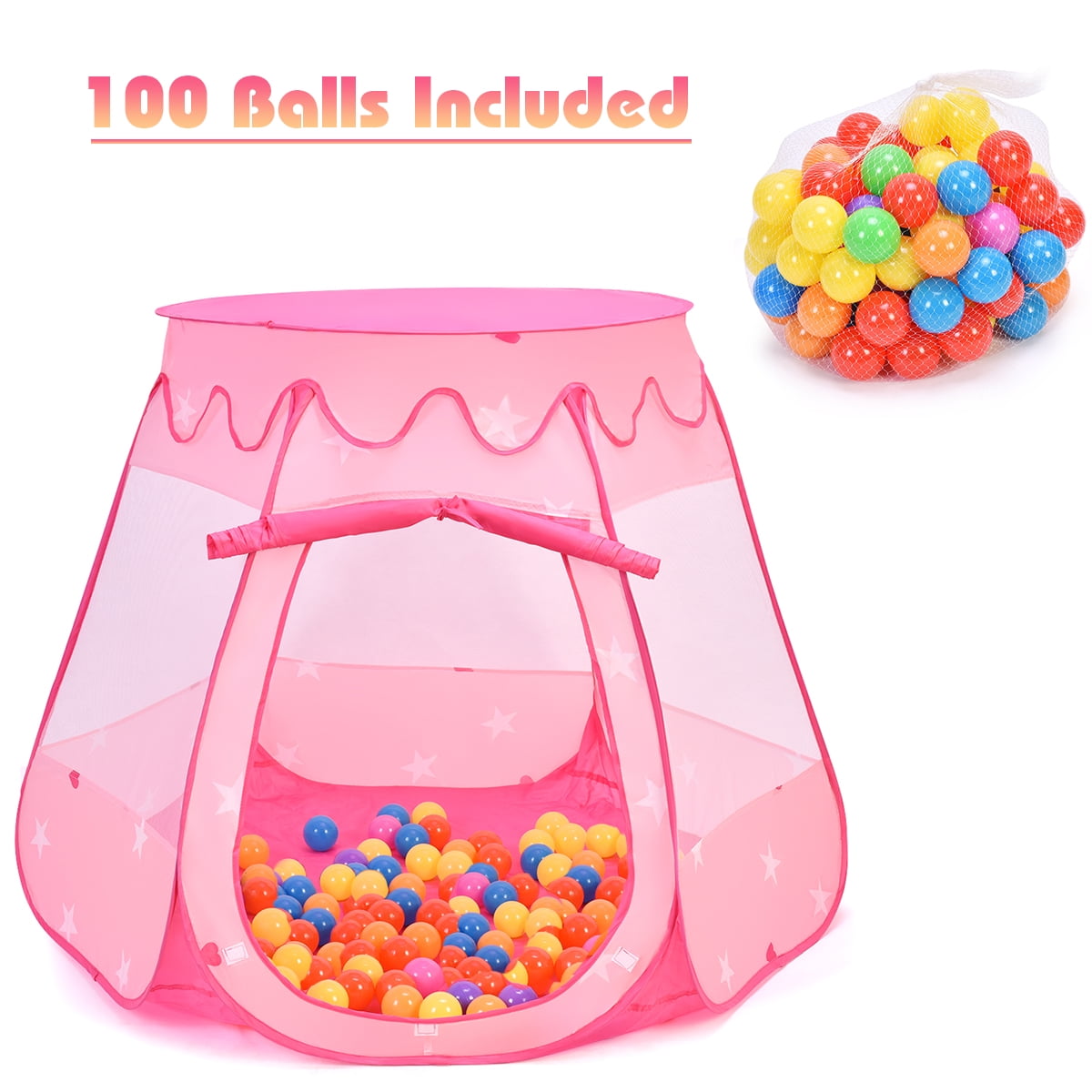 Kids Ball Pit Pop up Play Tent Portable Fun Playhouse Indoor Outdoor Great for sale online 