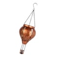 thumbnail image 3 of Lámpara solar colgante de metal con forma de globo aerostático para decoración de jardín, portátil, multifunción, 15 x 45 cm, resistente al agua., 3 of 9