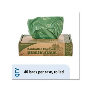 Bulk 150pcs 50 Gallon Trash Bags Black Garbage Bags 0.72mil 150PCS/CASE