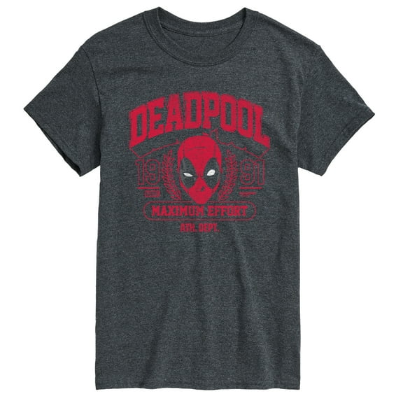 Marvel Deadpool - Collegiate - Men's Short Sleeve Graphic T-Shirt