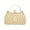 Beige, variant on Stylish Beaded Evening Bag For Bride Reception Dinner Party Practical Polyester Shoulder With Lock