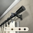 thumbnail image 4 of InStyleDesign  Leo Adjustable Curtain Rod Satin Nickel 28 to 48 inches Silver Finish, 4 of 5