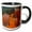 Black/White, variant on 3drose, Utah, Bryce Canyon Np. Thors Hammer., 11oz Mug
