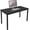 Black, variant on SogesPower 63"L Computer Desk Large Office Desk, Writing Table for Home, Rustic Brown