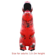 Homeholiday Adult Inflatable Costume Christmas Cosplay Dinosaur Animal Jumpsuit Halloween Costume for Adult Children