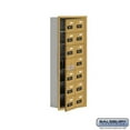 thumbnail image 1 of SalsburyIndustries 19175-14GRC Cell Phone Storage Locker With Front Access Panel - 7 Door High Unit, Gold, 1 of 1