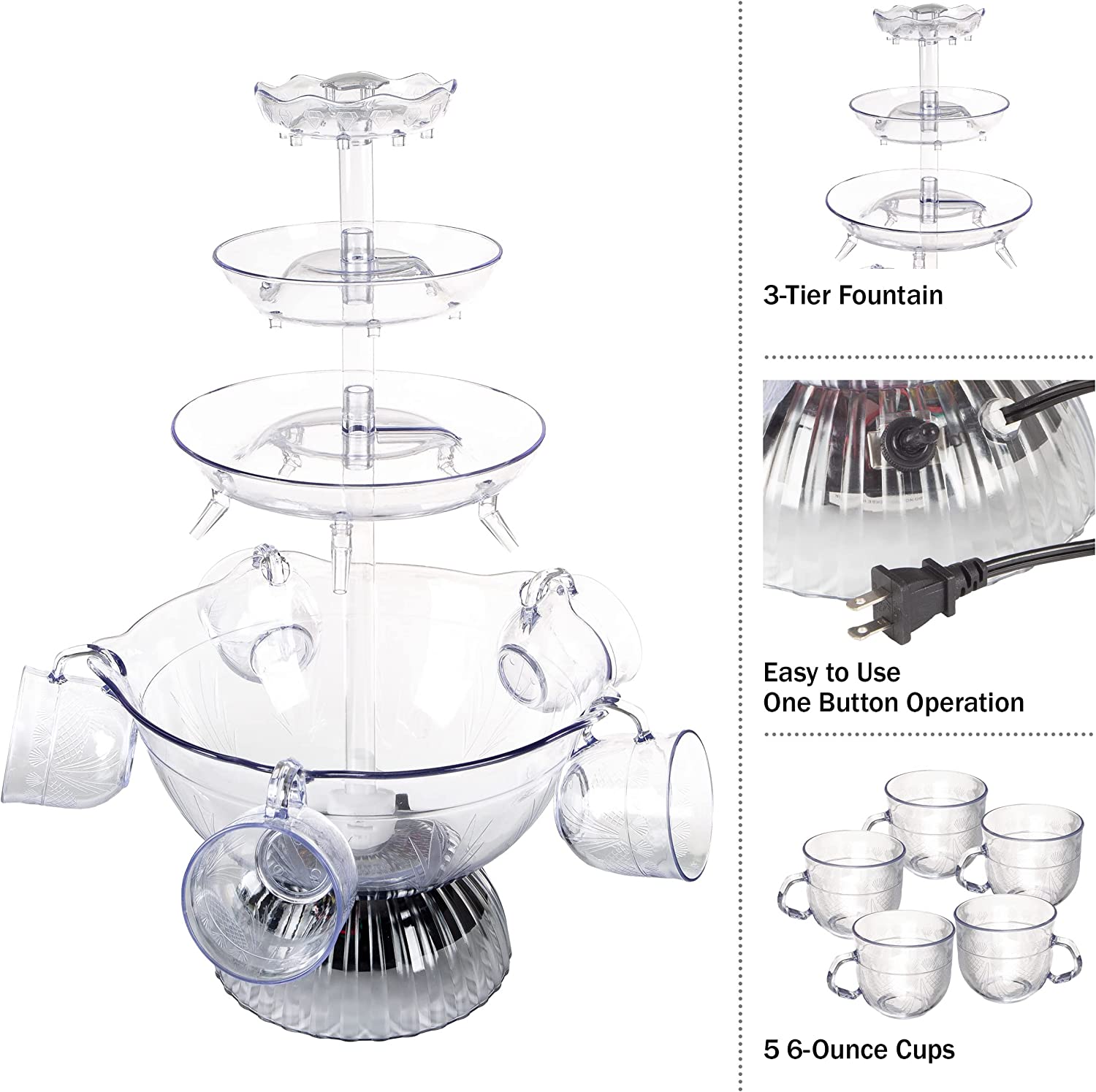 Great Northern Party Plastic 1.5 gal Beverage Dispenser