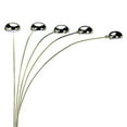 thumbnail image 3 of Witaxima 84" Gold Metal Floor Lamp with 5 Adjustable Arms, Polished Brass Finish Standing Light for Living Room, 3 of 5