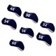 thumbnail image 4 of Funda de repuesto para putter de golf - 7 grados (48 degree, 50 degree, 52 degree, 54 degree, 56 degree, 58 grados azul marino, 4 of 9