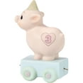 thumbnail image 3 of Precious Moments Birthday Train, Age 3, Heaven Bless Your Special Day, Bisque Porcelain Figurine, 1 Each, 3 of 5