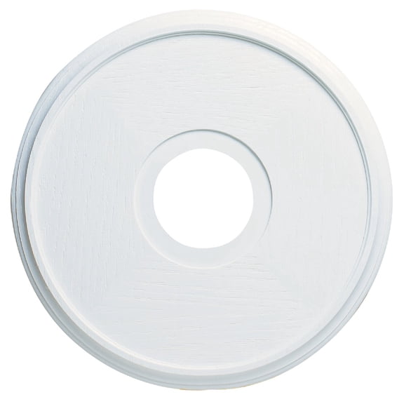 Westinghouse Lighting 77035 7703500 Lighting Ceiling Medallions, Molded Plastic, 16 Inch Dia, 15-3/4", White Finish