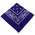 thumbnail image 1 of Eigraketly Moda Unisex Bandana Hop Pañuelo cuadrado grande Estampado de Cachemira Diadema Muñequeras Pañuelo para la cabeza Pañuelo de tinte Ciclismo Púrpura, 1 of 6