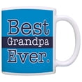 thumbnail image 1 of ThisWear Fathers Day Mug for Grandpa Best Grandpa Ever Grandpa Coffee Mug Blue, 1 of 4
