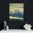 thumbnail image 4 of Nawypu  - Framed Canvas Wall Art - New Zealand Scenic Mountain Landscape Shot at Mount Cook National Park. - Modern Home Art Stretched and Framed Canvas Ready to Hang - 16x20 inch, 4 of 4