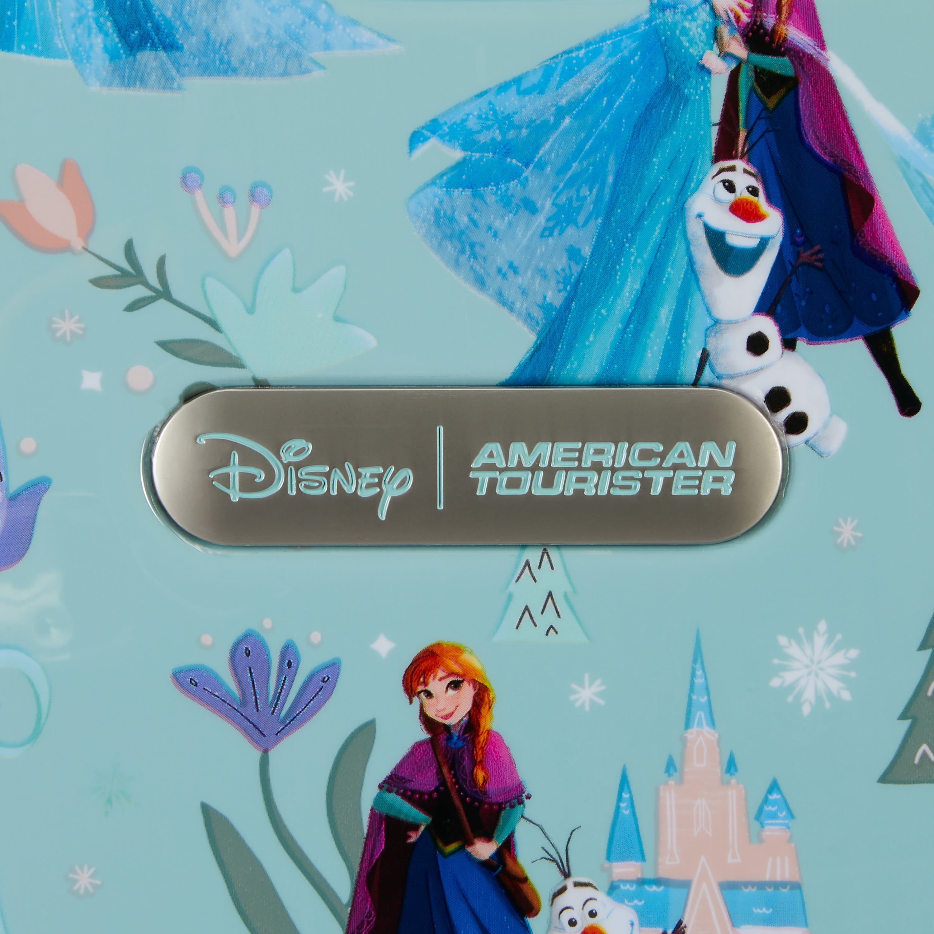 Disney x American Tourister Kids Carry On Suitcase with Spinner Wheels - Frozen
