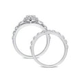 thumbnail image 4 of Everly Women's Diamond Sterling Silver Bridal Set, 4 of 7