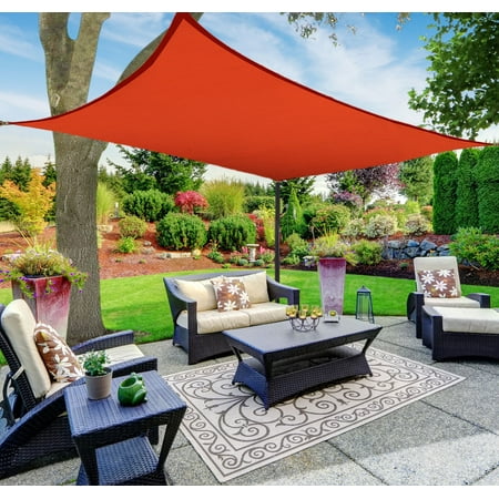 Shadesheet By Boen Sun Shade Sail Canopy Rectangle Red 8 X12 Shadesheet By Boen Sun Shade Sail Canopy Rectangle Red 8 X12