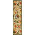 thumbnail image 2 of Safavieh Chelsea Hayleigh Bordered Wool Runner Rug, Sage, 2'6" x 12', 2 of 12