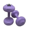 thumbnail image 3 of Juego de 2 mancuernas rellenables de agua, equipo de ejercicio multiusos con agarre cómodo para niños, ideal para entrenamiento en jardín de infancia. 3 kg, 3 of 8