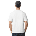 thumbnail image 4 of Gildan Softstyle Midweight Short Sleeve T-Shirt for Adult Men, White, Pack of 12, S, 4 of 5