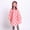Pink, variant on YMNXA Kids Girls Boys Rain Poncho With Hood Polka Dot Print Waterproof Buttons Lightweight Breathable Rain Coat For Outdoor Activities,Pink,1-3 Years
