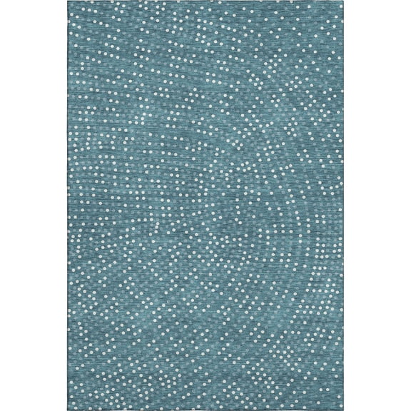 Dalyn Rugs Premium Machine Washable Mayfield AMF1021 Teal 2'6" x 3'10" Rug