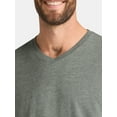 thumbnail image 4 of George Men's & Big Men's Relaxed Fit Short Sleeve V-Neck Tee, Sizes S-3XL, 4 of 5