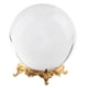 thumbnail image 4 of Nimomo Bola de Cristal - Bola de Cristal de la decoración del Arte de la decoración del Accesorio de la fotografía de Cristal K9 de 100 mm (4 Estilos Opcionales)(金色金属底座), 4 of 5