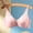 Pink, variant on Fatuov Wireless Bras for Women Fashion Sexy Spaghetti Straps Push-Up Bralettes for Casual Solid Color Full Coverage Seamless Bras 34A, Beige