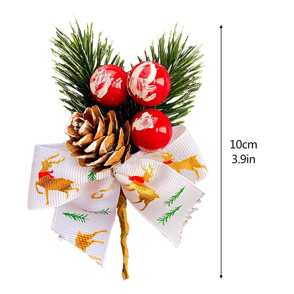 Branches De Pin Artificielles Avec Pommes De Pin, 48 Cm - Décoration De
