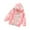 Pink, variant on NOKIO Kids Waterproof Outerwear, Toddler Track Jackets, Toddler Kids Baby Girls Boys Cartoon Floral Print Jacket Zipper Hooded Windproof Coat Windbreaker Outwear Girl Teen Winter Coats