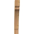thumbnail image 2 of 4"W x 24"D x 30"H Merced Rough Sawn Knee Brace, Western Red Cedar, 2 of 4