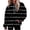 Black, variant on Bovemsi Sweatshirt for Women Oversized Hoodies Striped Plus Size Sweatshirts Long Sleeve Pullover Fall Clothes With Pocket Comfort Hoodie